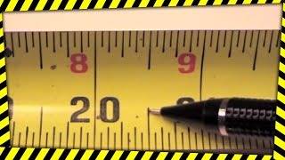 How to use a Tape Measure and read Fractions Easily [upl. by Zurc]