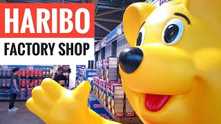 Haribo Fabrikverkauf Bonn  factory store Germany outlet shop [upl. by Dalenna]