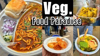 A food paradise 🤩Huda market sector 56 Gurgaon  Indian street food  veg street food [upl. by Viccora]