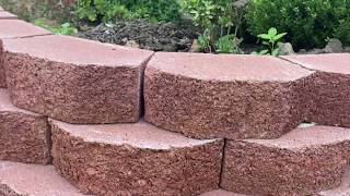 How to Build a Front Yard Retaining Block Wall [upl. by Letsirhc744]