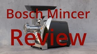 Bosch ProPower Electric Meat MincerGrinder Review 2000W MFW67440 [upl. by O'Conner]