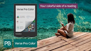 PocketBook Verse Pro Color compact ereader with color screen Ergonomic and long battery life [upl. by Webster370]