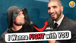 Khabib Nurmagomedov Best amp Funny Moments 😂😂 [upl. by Eveam804]