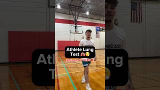 Athlete lung test EXTREME😳 athlete fyp basketball ballislife sports viralvideo espn [upl. by Agnimod305]