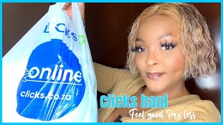 CLICKS MONTHLY TOILETRIES HAUL  FEMININE HYGIENE ESSENTIALS  BODY CARE [upl. by Guglielmo593]