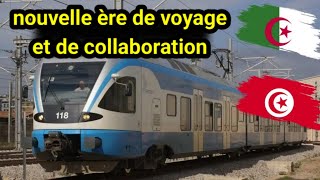 🇩🇿🇹🇳 AlgérieTunisie par train  les deux parties signent l’accord commercial [upl. by Drobman662]