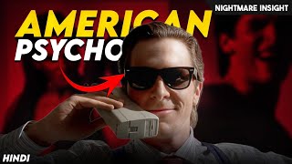 American Psycho Movie Explained In Hindi  Facts  Ending Explained  Nightmare Insight [upl. by Aketahs]