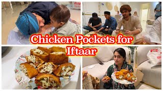 How I made Chicken Pockets Very Easy Quick amp Yummy Recipe Iftaar Snack [upl. by Meill]