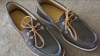 Sperry Gold Cup Top Sider Boat Shoes  The Best [upl. by Yeniar415]