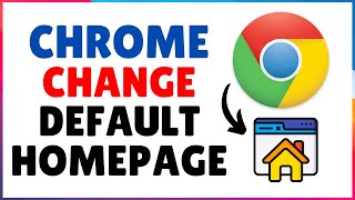 How to Change Default Homepage in Google Chrome Browser  Chrome Startup Settings [upl. by Enimisaj]