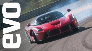 Ferrari LaFerrari first drive video the greatest Ferrari ever  evo REVIEW [upl. by Elakram]