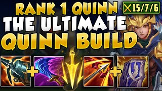 Rank 1 Quinn Plays The ULTIMATE Quinn Build Of Season 12 COMPLETE MASSACRE  League of Legends [upl. by Rellim]