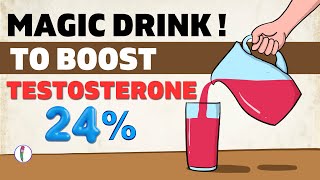 One Glass Daily can Boost Testosterone 24  Increase Testosterone Naturally  Testosterone Booster [upl. by Suolhcin313]