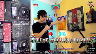 TIME MACHINE RAVE Ep 341  Silurian Progressive House ACID  90s House amp Techno  LIVE [upl. by Yole411]