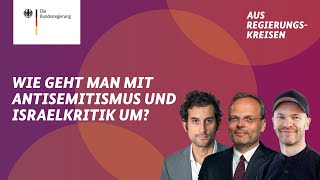 Wie mit Antisemitismus und Israelkritik umgehen Felix Klein und Philipp Peyman Engel [upl. by Leeanne]