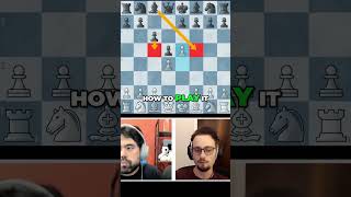 Top Tier Beginner Chess Opening  CaroKann GothamChess GMHikaru chessboard chessmaster gaming [upl. by Pejsach]