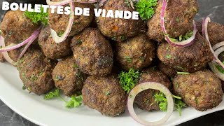 🌸Comment assaisonner et faire les BOULETTES de viande Africaine [upl. by Michail]