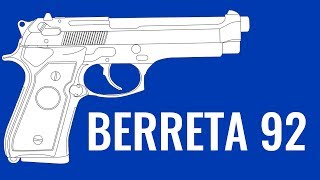 Beretta 92  Comparison In 10 Random Video Games [upl. by Monah46]