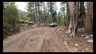 Jeep Grand Cherokee WJ offroad sights and sounds Meadow lake road [upl. by Nnoryt]