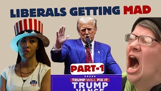 Compilation of Liberals Getting Mad 2024 Election  Liberals Melt Down Over 2024 Election Results [upl. by Egwan544]