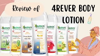 4Rever Body Lotions With Updated Price In Sri Lanka 2024  Glamler [upl. by Rockwood749]