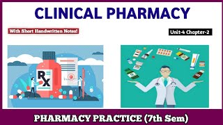 Clinical Pharmacy  Pharmacy Practice B Pharmacy 7th semester [upl. by Wrightson]