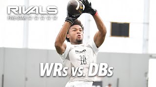 Rivals FiveStar WRs vs DBs part one [upl. by Gardell550]