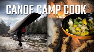 Adirondack Canoe Camping Raquette River Falls  Camp Cooking [upl. by Caresse]