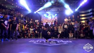 Bboy Crew Best8 4 Double Kill vs Taokaz  Chelles Battle Pro Taiwan 2014 [upl. by Killian]