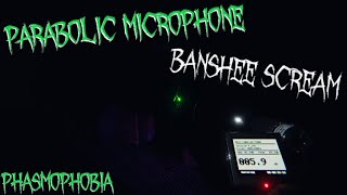 Phasmophobia Banshee Scream Parabolic Microphone March 2022 [upl. by Aikemehs]