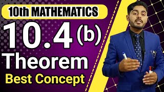 Theorem 104 b class 10  theorem 105 class 10  10th class math ch 10 theorem no 4 b [upl. by Serafina]