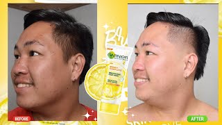 GARNIER BRIGHT COMPLETE BRIGHTENING FOAM REVIEW FOR 2 WEEKS FACIAL WASH FOR BRIGHT SKIN [upl. by Greenfield]