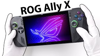 ROG Ally X Review  Big Battery Upgrade But Unboxing Gameplay Comparison Teardown [upl. by Atin]