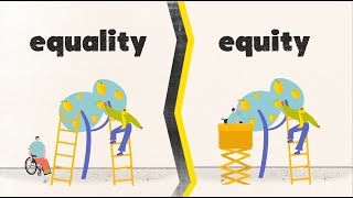 Let’s talk about equality and equity [upl. by Aryhs]