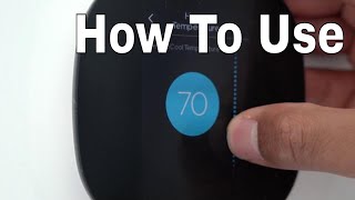 Ecobee Thermostat  How To Operate [upl. by Sirk610]