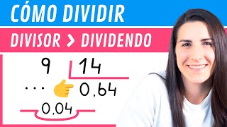 DIVISIONES con Divisor MAYOR que el Dividendo 🏅 Aprende a Dividir [upl. by Francklin]