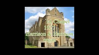 Handel Organ Concerto Bb  Albinoni Adagio G minor  Charterhouse organ [upl. by Olocin]