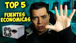 Top 5 Fuentes de Poder Económicas  Proto Hw amp Tec [upl. by Beal]