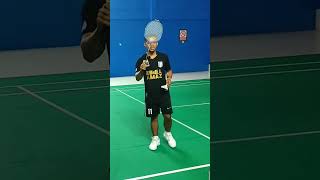 Cara servis Badminton belajarbulutangkis badminton pebulutangkis bulutangkis badmintonlovers [upl. by Eiuqnimod341]