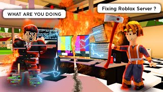 SERVER REPAIR 🖥️ ROBLOX Brookhaven 🏡RP  FUNNY MOMENTS [upl. by Emmye]