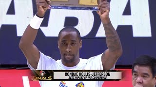 TNT Rondae HollisJefferson BAGS Best Import of the Conference  PBA Season 49 Governors Cup Finals [upl. by Trisha771]