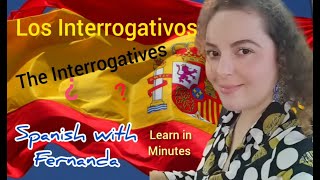 6 Interrogatives in Spanish  Interrogativos en español [upl. by Esiuol]