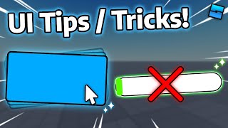 Essential UI Tips amp Tricks  Roblox Studio [upl. by Kary122]