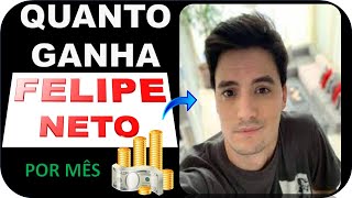 QUANTO GANHA FELIPE NETO ATUALIZADO JUNHO 2021 [upl. by Ahker443]