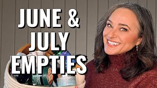 June amp July empties and favourites [upl. by Notsur]