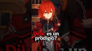 Diluc es un prodigio GenshinImpact GenshinShorts GenshinLore Diluc [upl. by Suehtomit492]