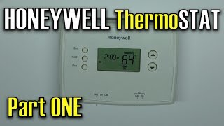 Honeywell T4 thermostat complete review from a HVAC technician [upl. by Sabino]