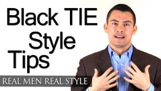 How To Wear A Tuxedo  Black Tie Style Tips  Mens Formal Clothing Advice  Tux Fashion Help [upl. by Lory]