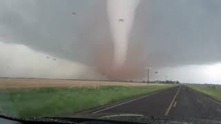 GRAPHIC  Hawley TX Tornado Up Close When nature chooses violence [upl. by Rhianon]