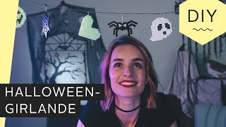 DIY Halloween Bügelperlen Girlande  Roombeez – powered by OTTO [upl. by Yemac]